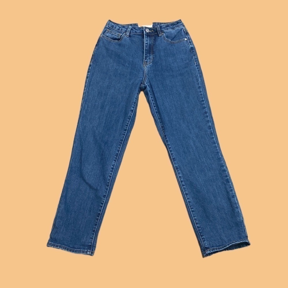 PACSUN MOM JEAN WOMEN MID RISE BLUE SIZE 25